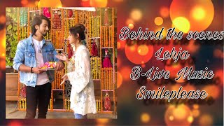 Lehja BTSBehind The Scenes  Blive Music Remo Dsouza  Jannat Zubair  Faisu [upl. by Tasia]