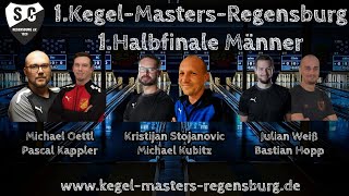 1 MännerHalbfinale – 1 KegelMastersRegensburg am 1112 Mai 2024 [upl. by Yelrah]