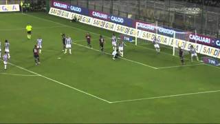 Seria A Tim 20102011 Cagliari Juventus 13  05022011 [upl. by Retxab954]