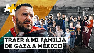 Una familia separada entre México y Gaza  ajplusespanol [upl. by Allin]