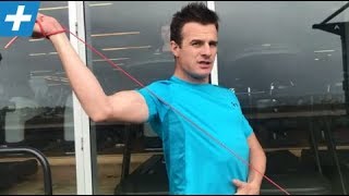 Advanced rotator cuff strengthening overhead  Feat Tim Keeley  No149  Physio REHAB [upl. by Jerrol]