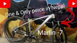 One amp Only Bike in Nepal  Trek Marlin7 travelwithnishedh  MTB COGS [upl. by Ainollopa]