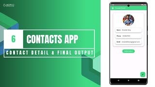 Contacts App in Jetpack Compose using Kotlin  Part 6  Detailed amp Edit Contact  Android Knowledge [upl. by Nolaf533]