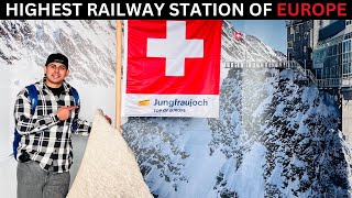 Jungfrau Travel Guide  Top of Europe  Day 3 in Switzerland Hindi 2024 [upl. by Tessler]