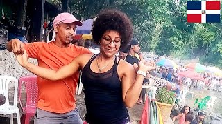 Dancing Merengue Tipico Perico Ripiao in Dominican Republic [upl. by Thamos580]