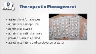 Anaphylaxis NCLEX® Review  NRSNGacademycom [upl. by Sibilla]