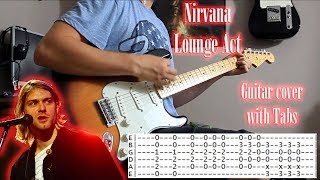 Nirvana  Lounge act  Guitar cover with tabs [upl. by Anniala]