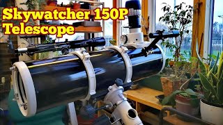 SkyWatcher Explorer 150P EQ32 Reflecting Telescope Unboxing Review [upl. by Lleznod]