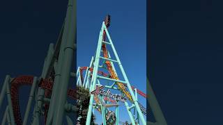 Xcelerator at Knott’s Berry Farm the final Intamin hydraulic launch coaster in the Six Flags chain [upl. by Ahsilyt]