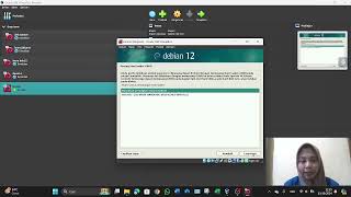 video tutorial install linux debian 12 [upl. by Darnall277]