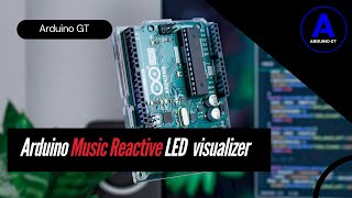 Arduino Music Reactive LED  Sound activated music visualizer [upl. by Adnawyt]