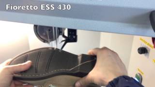 Fioretto Blake Bottom Sole Lockstitch Machine ESS 430 [upl. by Arick]