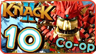 KNACK 2 Walkthrough Part 10 PS4 Coop  No Commentary [upl. by Enilegnave759]