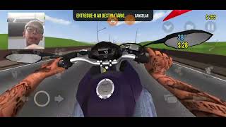 eu jogando jogo de moto 3D [upl. by Azenav]