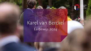 Eerbewijs 2024  Karel van Berckel [upl. by Able]