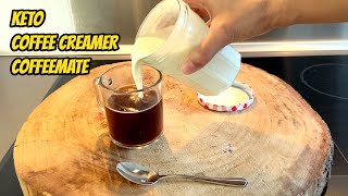 Keto Coffee Creamer  Coffeemate [upl. by Ahseen]