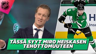 Tässä syyt Miro Heiskasen tehottomuuteen [upl. by Burny]