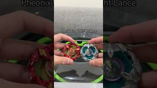 Pheonix Wing VS Knight Lance beyblade beybladex [upl. by Holna]