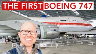 Detailed tour through the FIRST Boeing 747 prototype  RA001 at the Museum of Flight in Seattle [upl. by Abran]