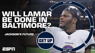 Will it be a sign that Lamar Jackson is DONE with the Ravens if he doesnt play  Get Up [upl. by Alley304]