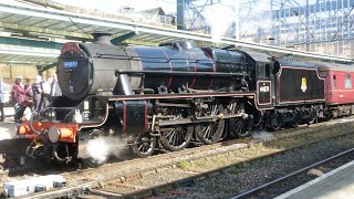 44871 amp 47760 with The Dalesman at Carlisle on 19th September 2024 [upl. by Lokcin]