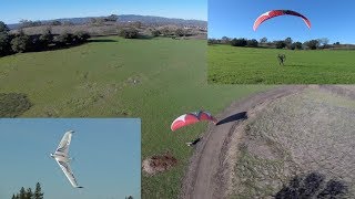 FPV chasing  A Paramotor [upl. by Michal]