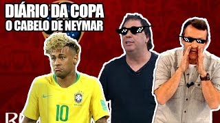 DIÁRIO DA COPA  O CABELO DE NEYMAR [upl. by Eytteb]