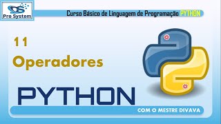 Operadores em Python 10 [upl. by Refotsirhc]