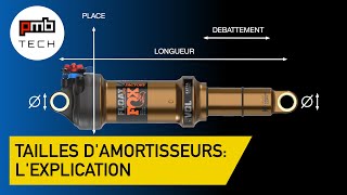 Les Tailles dAmortisseurs VTT [upl. by Alliehs]