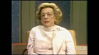 Lillian HellmanRare 1973 TV Interview [upl. by Krock]