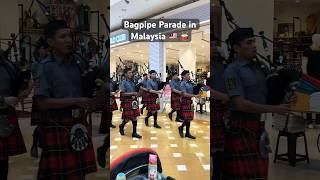 Bagpipe Parade in Malaysia bagpipes bagpipemusic shorts [upl. by Rafi672]