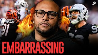 THE RAIDERS GET EMBARRASSED  Raiders vs Bengals Week 9 Recap [upl. by Yeleak]