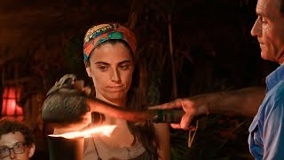 Survivor Season 45 Kellie Voted Out [upl. by Gitlow]