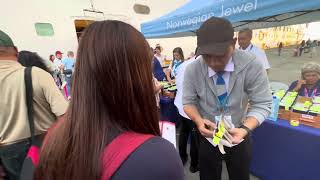 Embarkation to Norwegian Jewel Cruise Ship to Short Cabin Tour [upl. by Joby]