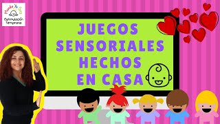 Juegos Sensoriales Hechos en Casa [upl. by Annairda]