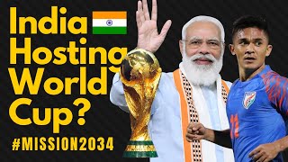 Can India Host The Fifa World Cup  क्या भारत फीफा विश्व कप की मेजबानी कर सकता है [upl. by Eihctir]