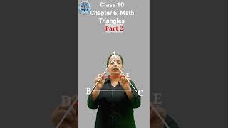 Basic Proportionality Theorem  Theorem 61  Class 10 Maths learnatscholar shorts [upl. by Nalahs]