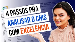 Como analisar o CNIS com excelência pra fazer um planejamento previdenciário  com Celise Beltrão [upl. by Chud693]