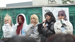 240229 르세라핌LE SSERSFIM mini fanmeeting 4K30p 직캠fancam Mcountdown [upl. by Luciano]