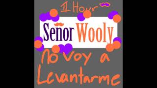 No voy a levantarme  Señor Wooly 1 hour version [upl. by Einalem]