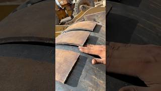 Amazing process for excavator new bucket back plate adjust with welding tools shorts welding [upl. by Caswell]