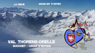 Val Thorens Orelle Bouchet croix dEntide [upl. by Meijer]