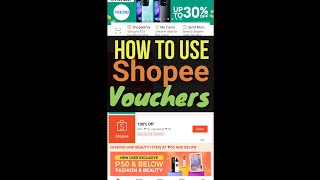 How to Apply Shopee Vouchers  30 discount live sample [upl. by Tavish]