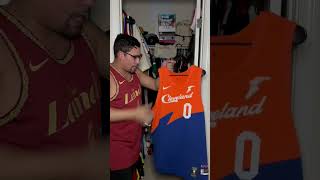 Kevin Love Nike Authentic Cleveland Cavaliers 201819 City Edition Jersey nba clevelandcavaliers [upl. by Sivle]