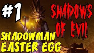 THE SHADOWMAN EASTER EGG Step 1 Unlocking the Apothicon Egg ★ BLACK OPS 3 ZOMBIES Shadows of Evil [upl. by Miranda]