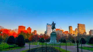 A Look At Boston Common Boston Massachusetts [upl. by Onilegna273]