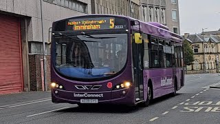 Stagecoach Bus In Connect Grimsby 21222 On 5 From Old Clee Hewitts Avenue To Immingham [upl. by Enovad623]