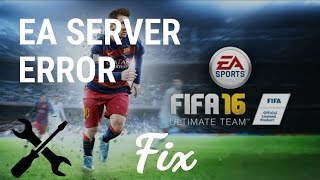 How to fix EA server error  FIFA 16 UT Android [upl. by Fedak830]