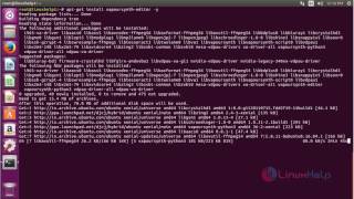 How to install VapourSynthEditor on Ubuntu 1604 [upl. by Haonam]