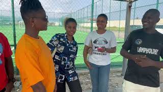 Ajegunle Host Uchenna Kanu and a visit to the newly built Maracana Stadium [upl. by Airotel]